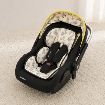 KikkaBoo 0+ (0-13 kg) Little Traveler Yellow - მანქანის სავარძელი (ქარსითი), 3 image