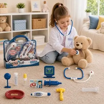 Medical Set with Bag-სამედიცინო ნაკრები ჩანთით