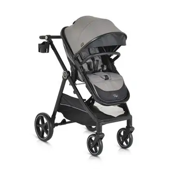 Moni 3 In 1 Set Tokyo Grey With Multi Car Seat საბავშვო ტრანსფორმერი ეტლის კომპლექტი + საჩუქარი ხალიჩა, 3 image