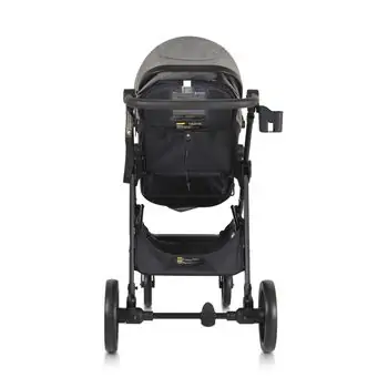 Moni 3 In 1 Set Tokyo Grey With Multi Car Seat საბავშვო ტრანსფორმერი ეტლის კომპლექტი + საჩუქარი ხალიჩა, 6 image