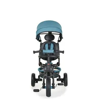 Byox Tricycle Explore Turquoise სასეირნო ველო-ეტლი, 3 image