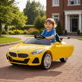 BMW Z4 Yellow - ელექტრო მანქანა