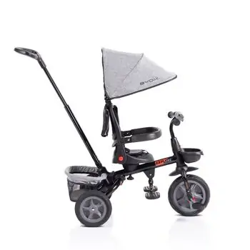 Byox Tricycle Explore Grey სასეირნო ველო-ეტლი, 8 image