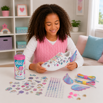 Make It Real STICKER CHIC RAINBOW STREET ფეხსაცმლის სტიკერების ნაკრები