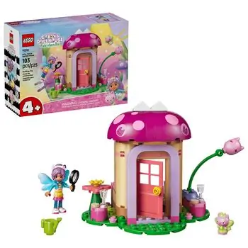 Lego Gabby's Dollhouse 11212 Kitty Fairy's Garden House
