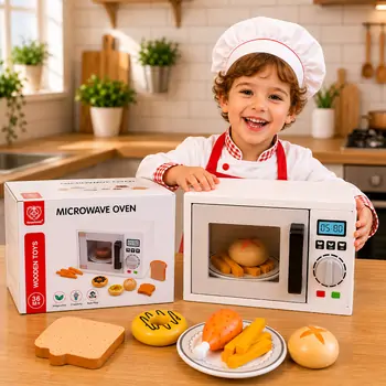 Toy Microwave Oven - სათამაშო მიკროტალღური ღუმელი, 2 image