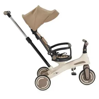 Byox Tricycle Juno Brown - სასეირნო ველო-ეტლი, 7 image