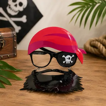 Koopman Party Glasses Pirate With Beard - მეკობრის წვერი და სათვალე, 2 image