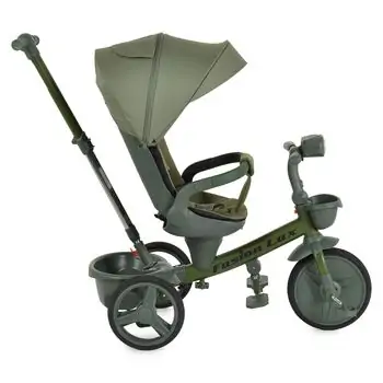 Byox Tricycle Fusion Lux Green-სასეირნო ველო-ეტლი, 7 image