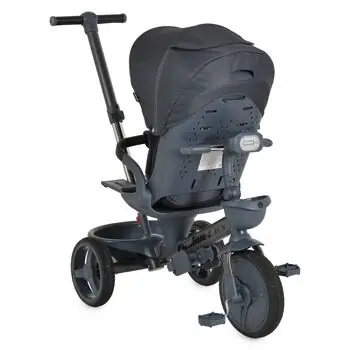 Byox Tricycle Fusion Lux Dark Grey - სასეირნო ველო-ეტლი, 6 image