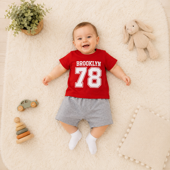 Brooklyn 78 2 In 1 Set Red - საბავშვო ორეული