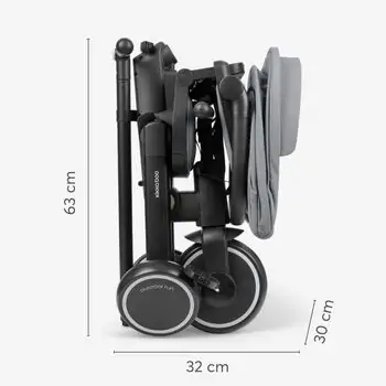 Kikkaboo Tricycle 8in1 Trix 2 Mint სამ თვლიანი ველო-ეტლი, 14 image