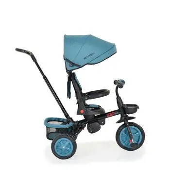 Byox Tricycle Explore Turquoise სასეირნო ველო-ეტლი, 4 image