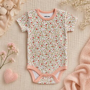 Grow Up Hearts Bodysuit - ჩვილის ბოდე