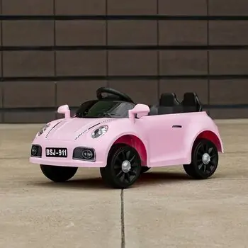 Porsche 911 Electric Car Pink - ელექტრო მანქანა, 3 image