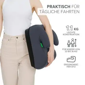 KikkaBoo i-Up i-SIZE Grey (125-150 cm) - ბუსტერი, 6 image