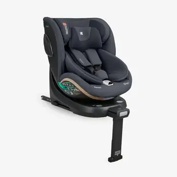 KikkaBoo i-Twist i-Size 2026 Grey - მანქანის სავარძელი (ქარსითი)