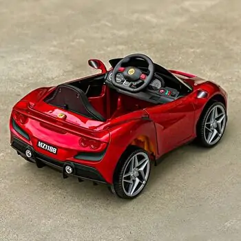 Ferrari F8 Car Painted Red - ელექტრო მანქანა, 6 image