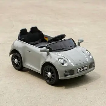 Porsche 911 Electric Car Grey - ელექტრო მანქანა