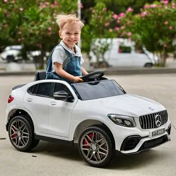 Mercedes Benz White - ელექტრო მანქანა, 9 image