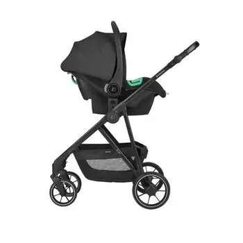 KikkaBoo Jean 3 In 1 Black - საბავშვო ეტლის კომპლექტი, 6 image