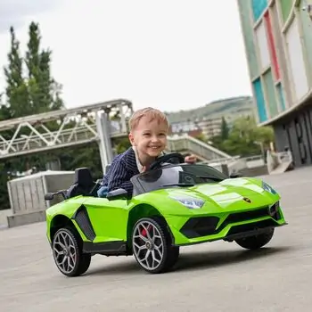 Lamborghini Aventador Green - ელექტრო მანქანა, 4 image