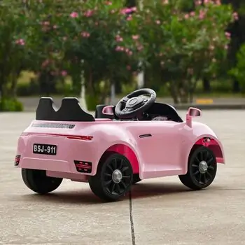 Porsche 911 Electric Car Pink - ელექტრო მანქანა, 5 image