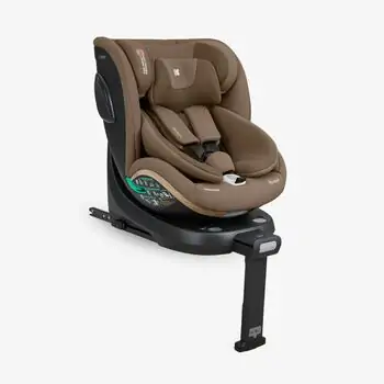 KikkaBoo i-Twist i-Size 2026 Coffee - მანქანის სავარძელი (ქარსითი)
