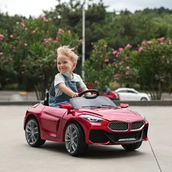 BMW Z4 Electric Car Painting Red - ელექტრო მანქანა, 2 image