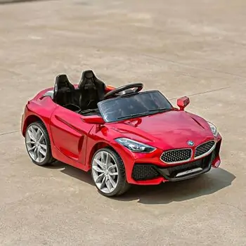 BMW Z4 Electric Car Painting Red - ელექტრო მანქანა, 7 image