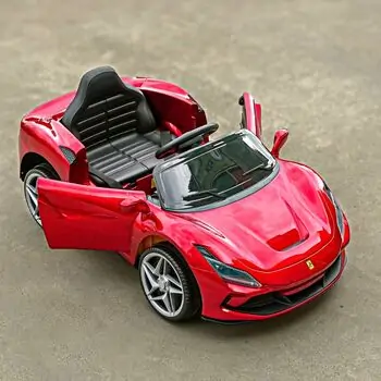 Ferrari F8 Car Painted Red - ელექტრო მანქანა, 3 image
