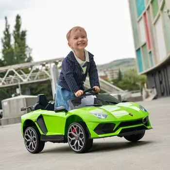 Lamborghini Aventador Green - ელექტრო მანქანა, 3 image