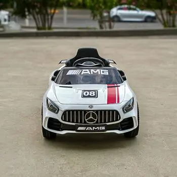 Mercedes Benz GTR Car White - ელექტრო მანქანა, 11 image