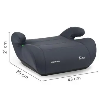 KikkaBoo i-Up i-SIZE Grey (125-150 cm) - ბუსტერი, 2 image