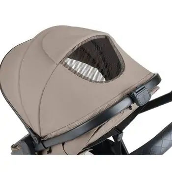KikkaBoo Eloe 3 In 1 Dark Beige - საბავშვო ეტლის კომპლექტი, 11 image