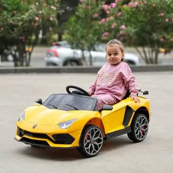Lamborghini Aventador Yellow - ელექტრო მანქანა