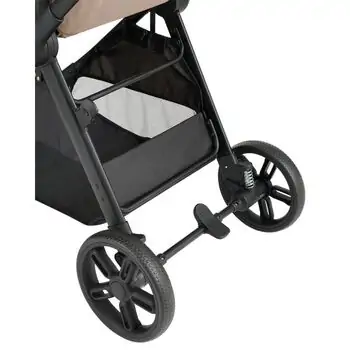 KikkaBoo Eloe 3 In 1 Dark Beige - საბავშვო ეტლის კომპლექტი, 3 image