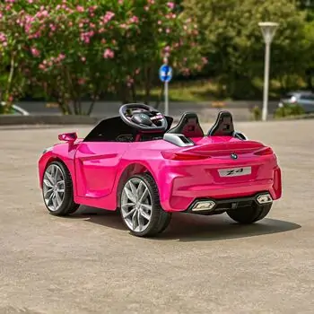 BMW Z4 Electric Car Painting Pink - ელექტრო მანქანა, 4 image