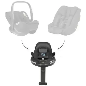 KikkaBoo Isofix base for car seat  i-Class 360 - მანქანის სავარძლის სამონტაჟო ბაზა, 6 image