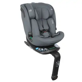 Kikkaboo i-Bond i-Size Graphite 40-150 cm - მანქანის სავარძელი (ქარსითი)