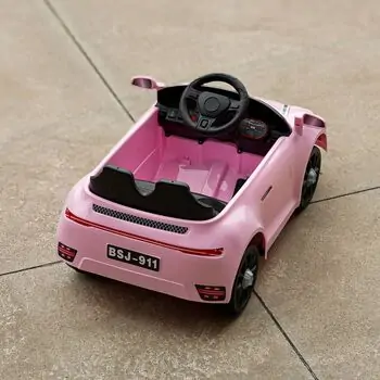 Porsche 911 Electric Car Pink - ელექტრო მანქანა, 6 image