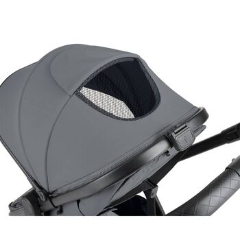 KikkaBoo Eloe 3 In 1 Dark Grey - საბავშვო ეტლის კომპლექტი, 4 image