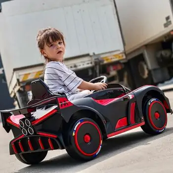 Bugatti Car Red - ელექტრო მანქანა, 3 image