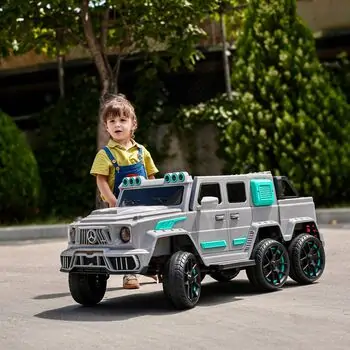 Mercedes Benz G63 AMG Car Grey - ელექტრო მანქანა, 4 image