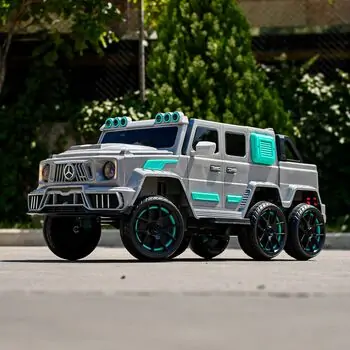 Mercedes Benz G63 AMG Car Grey - ელექტრო მანქანა, 3 image