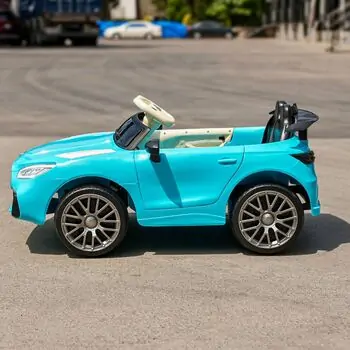 Mercedes Benz Racing Car Gulf Blue - ელექტრო მანქანა, 11 image