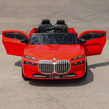 BMW I7 Electric Car  Red - ელექტრო მანქანა, 2 image