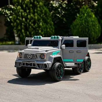 Mercedes Benz G63 AMG Car Grey - ელექტრო მანქანა, 9 image