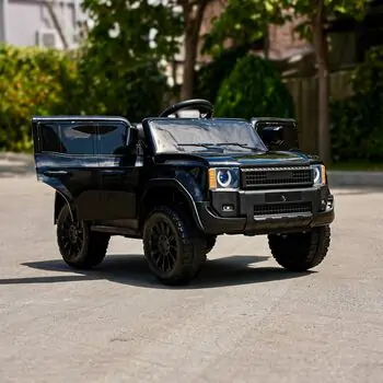 Land Cruiser Toyota Prado Black - ელექტრო მანქანა, 5 image