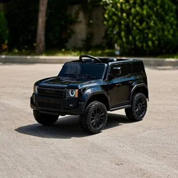 Land Cruiser Toyota Prado Black - ელექტრო მანქანა, 11 image